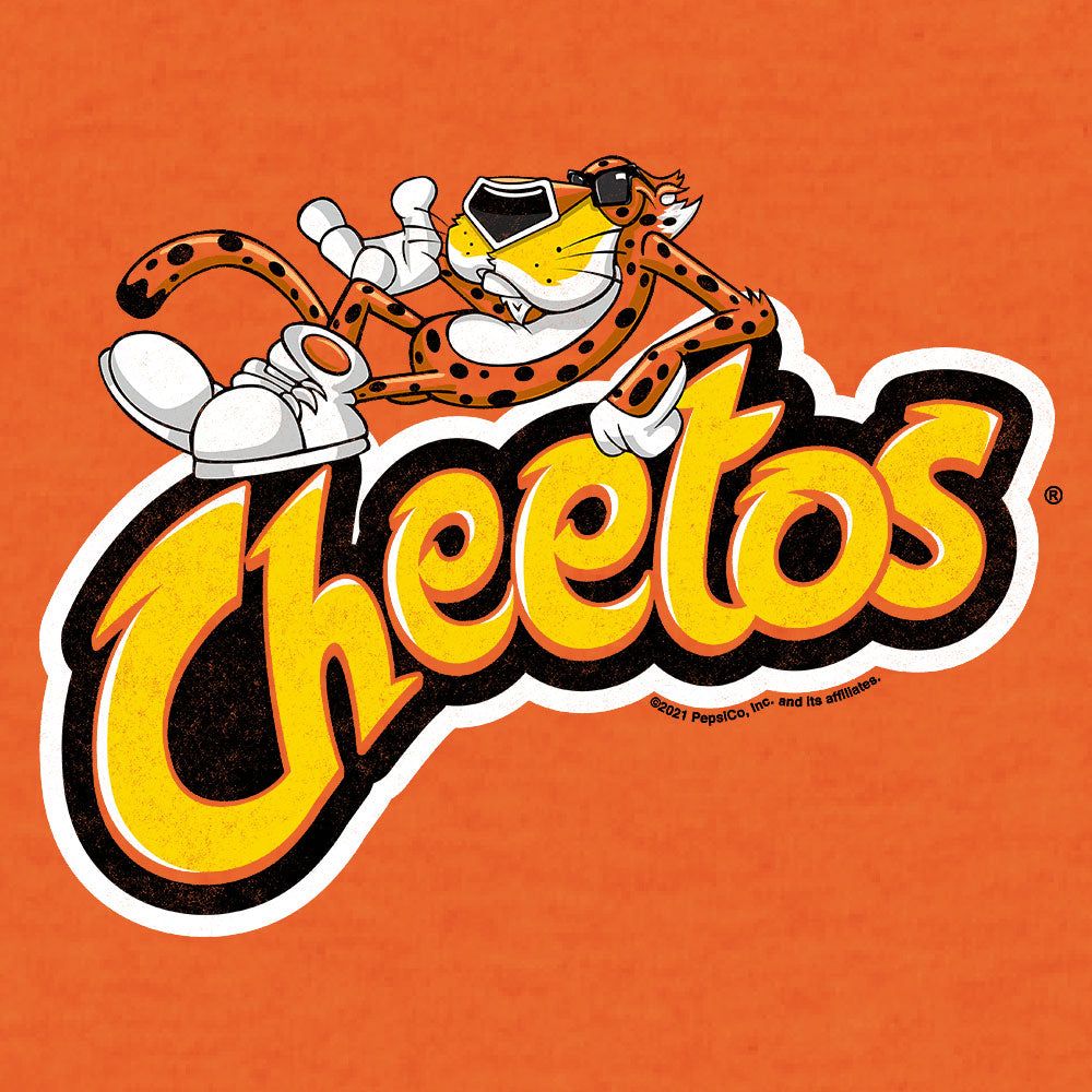 Cheetos Logo - Tee Luv Men's Cheetos Snack Logo Shirt, Size: Medium, Orange