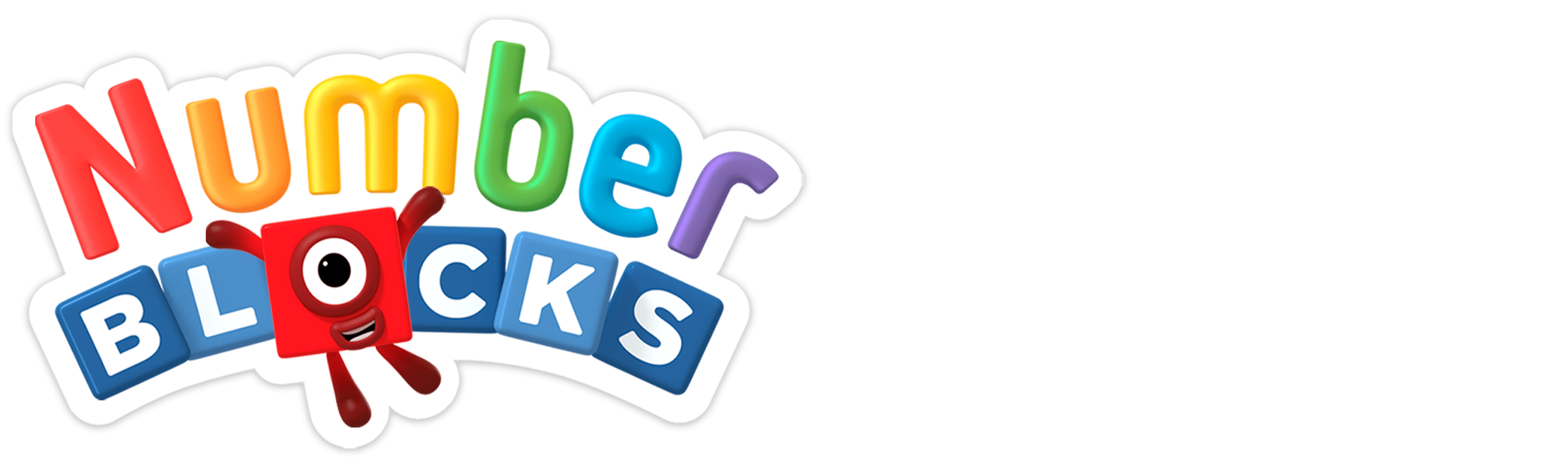 4320x1300 - PNG - Watch Numberblocks Numberblocks Logo - Watch Numberblocks