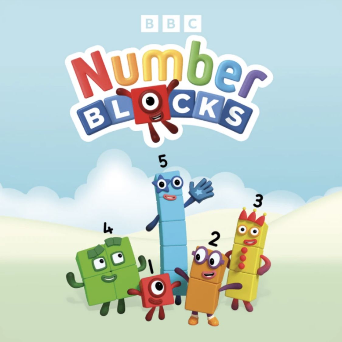 Numberblocks logo logodix