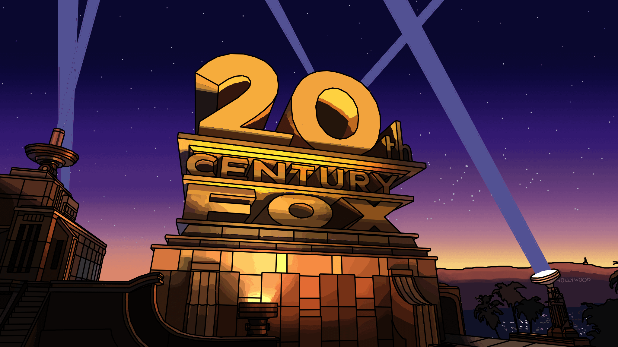 20th Century Studios Logo - 20th Century Fox 75th drawing : r ...