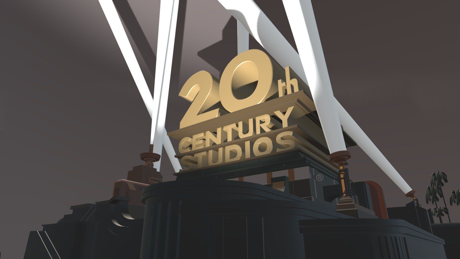 20th Century Studios Logo - 20th century studios 2020 logo - 3D ...