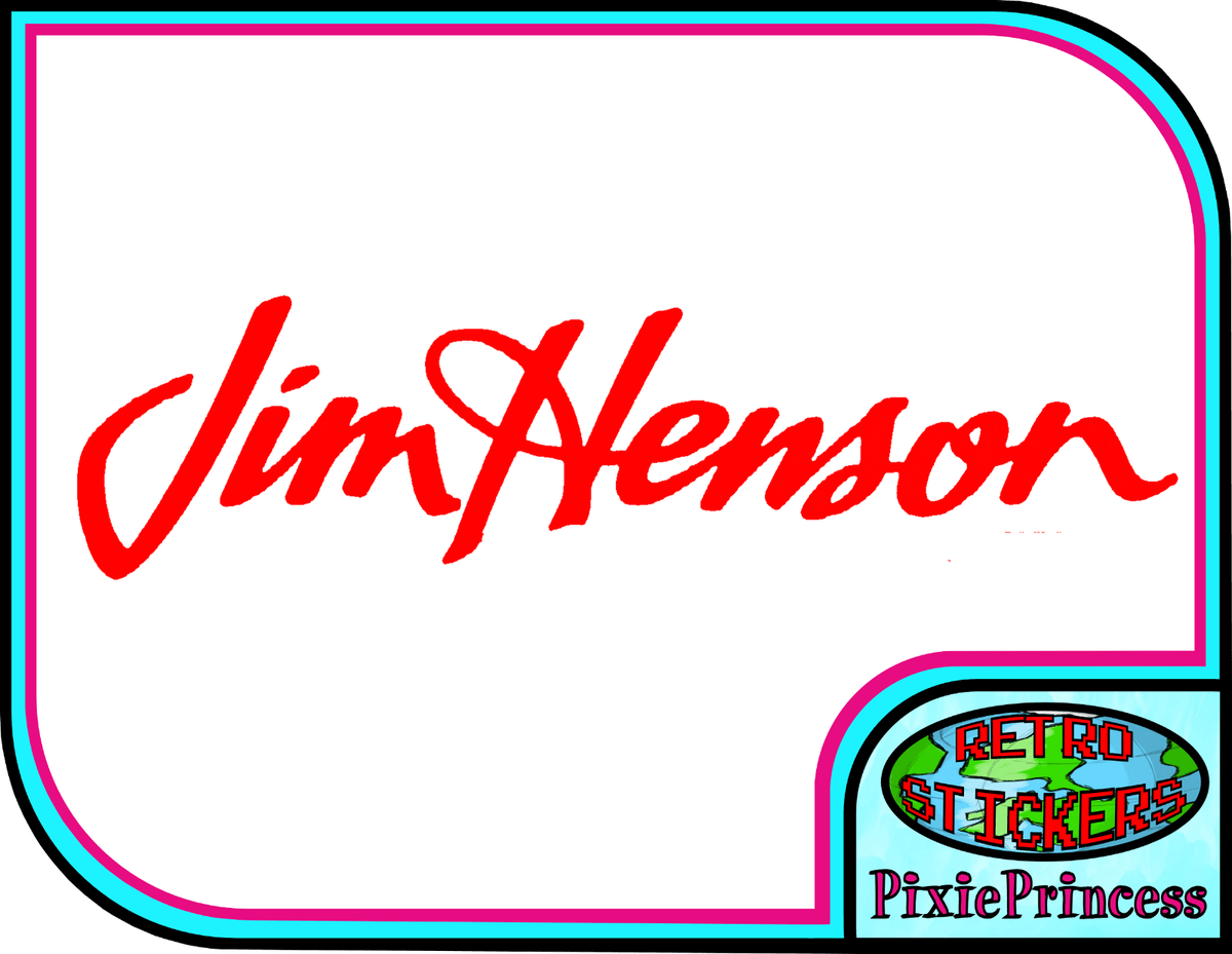 Jim Henson Logo - Jim Henson Logo Vinyl Sticker Wall ...