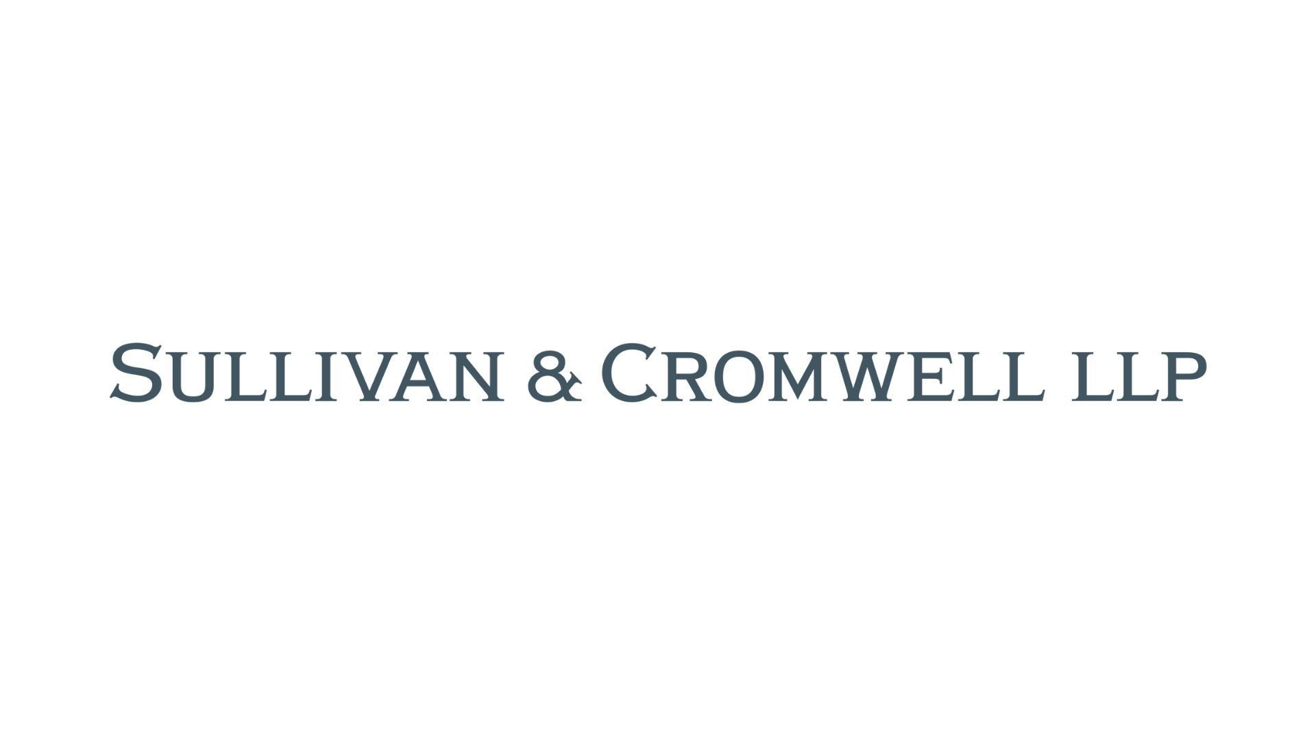 Sullivan & Cromwell LLP Logo - Sponsors – Women In Financial Markets