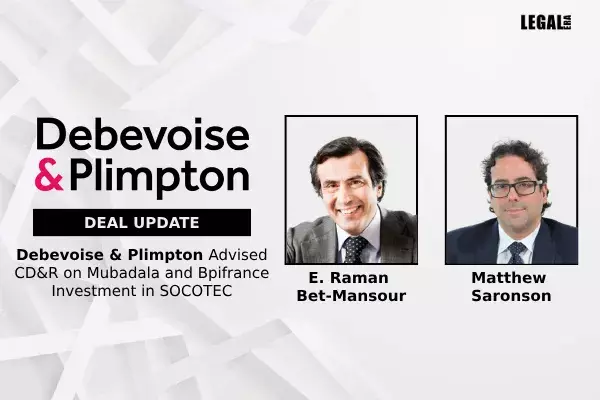 Debevoise & Plimpton LLP Logo - Debevoise & Plimpton Advised CD&R On ...