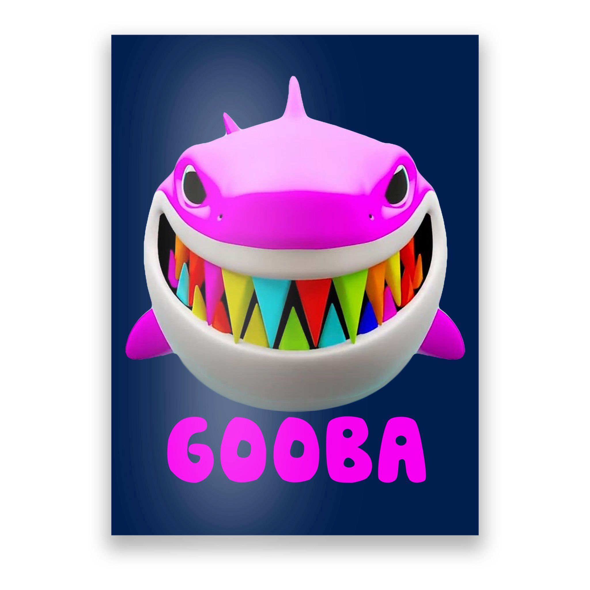 6Ix9ine Logo - Gooba Shark Tekashi 6ix9ine Poster ...