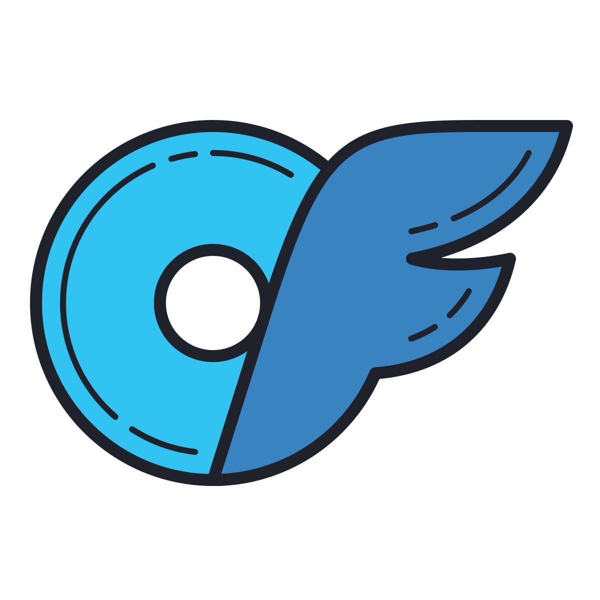 OnlyFans Logo - OnlyFans icon in Color Hand Drawn Style