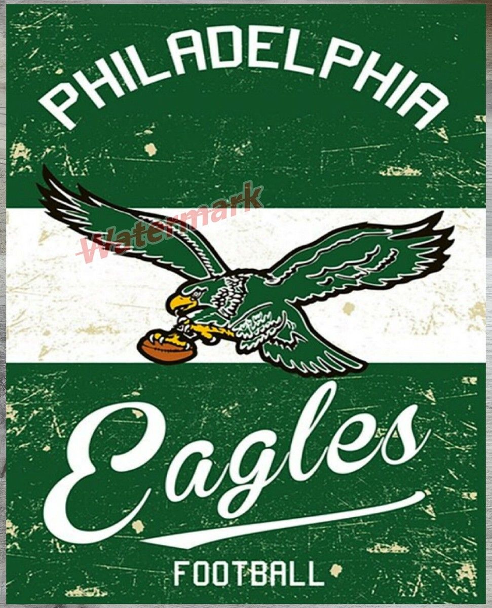 Eagles Logo - NFL Philadelphia Eagles Logo Color REPRINT 8 X 10 Photo Picture