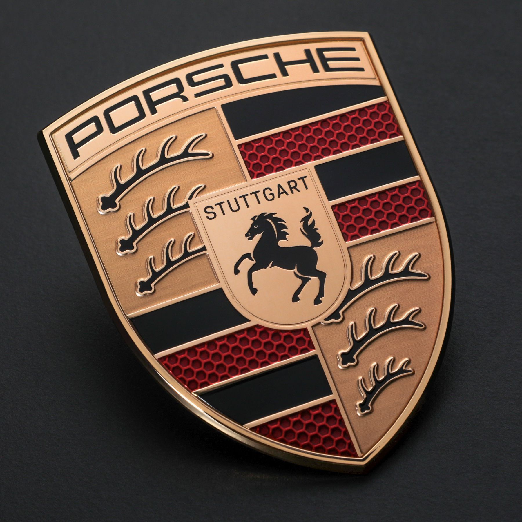 Porsche Logo - New Porsche crest hones the lines and forms of the original | Wallpaper*