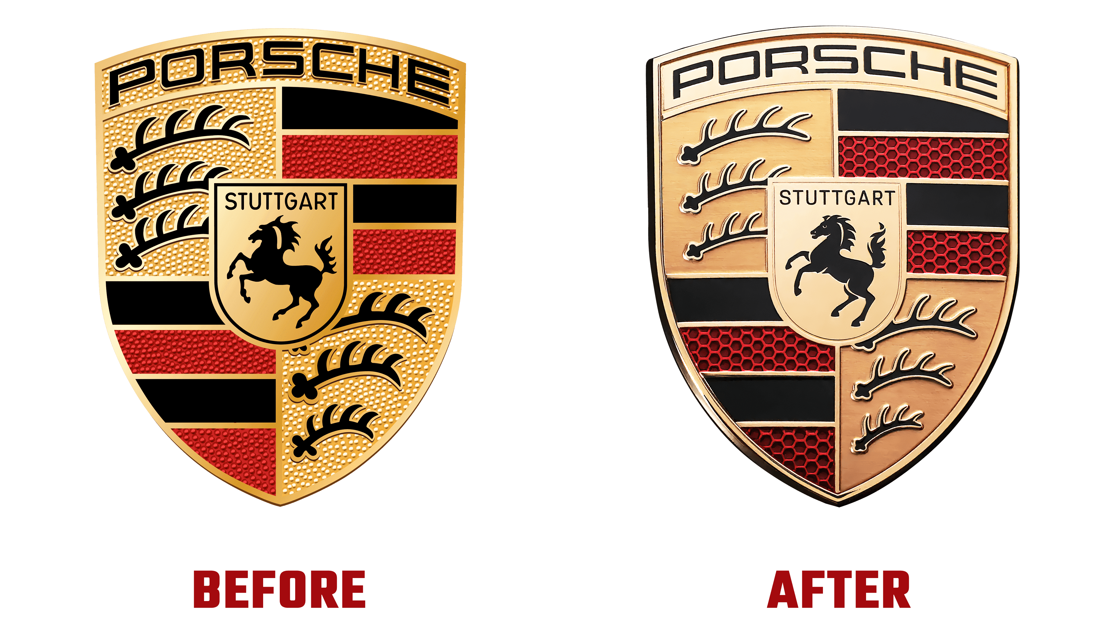 Porsche Logo - Porsche Unveils a Refined Update to its Iconic Crest Badge