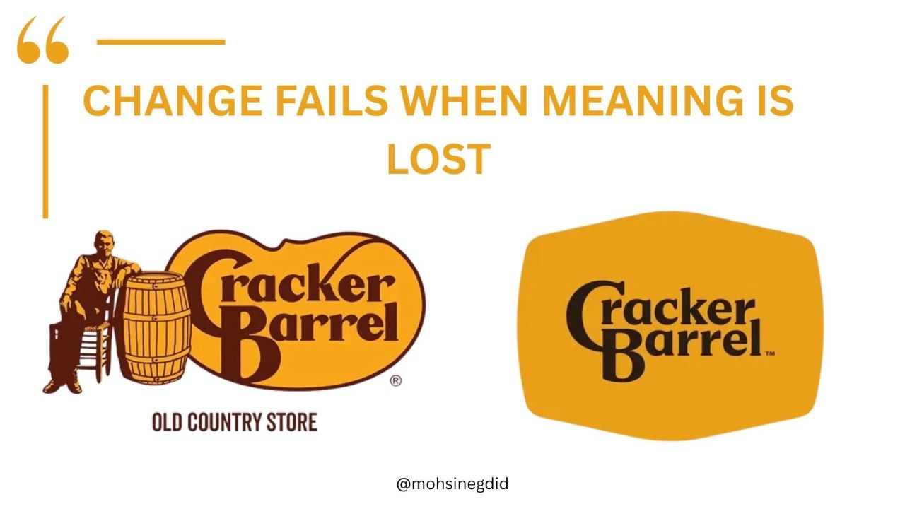 Cracker Barrel Logo - When Change feels and tastes like Betrayal: Cracker Barrel's Logo Backlash  Lesson