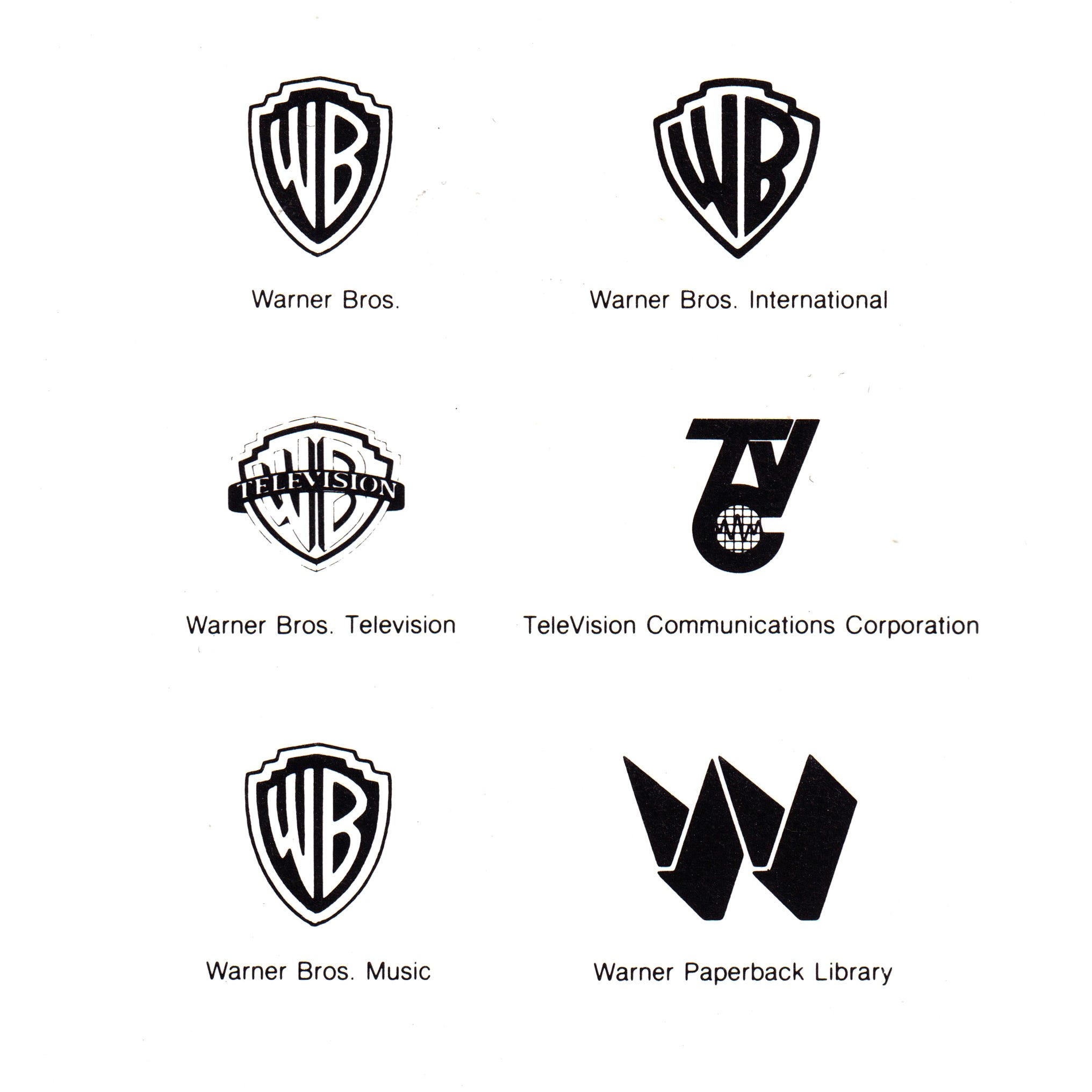 Warner Bros. Pictures Logo - Warner Communications, 1972 – Logo Histories
