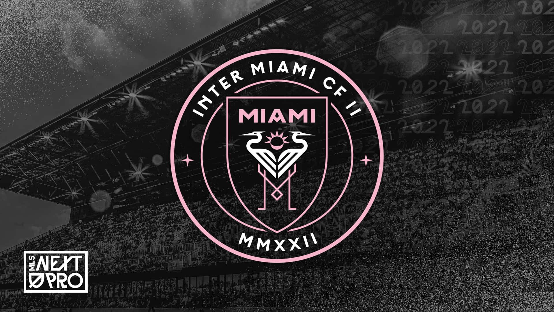 Inter Miami CF Logo - Download Inter Miami FC 2022 Logo Graphic Design Wallpaper | Wallpapers.com