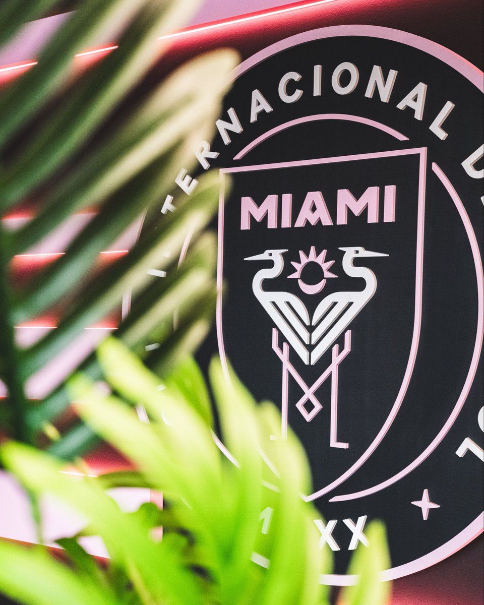 Inter Miami CF Logo - Stage is set. The night awaits ⚽️✨