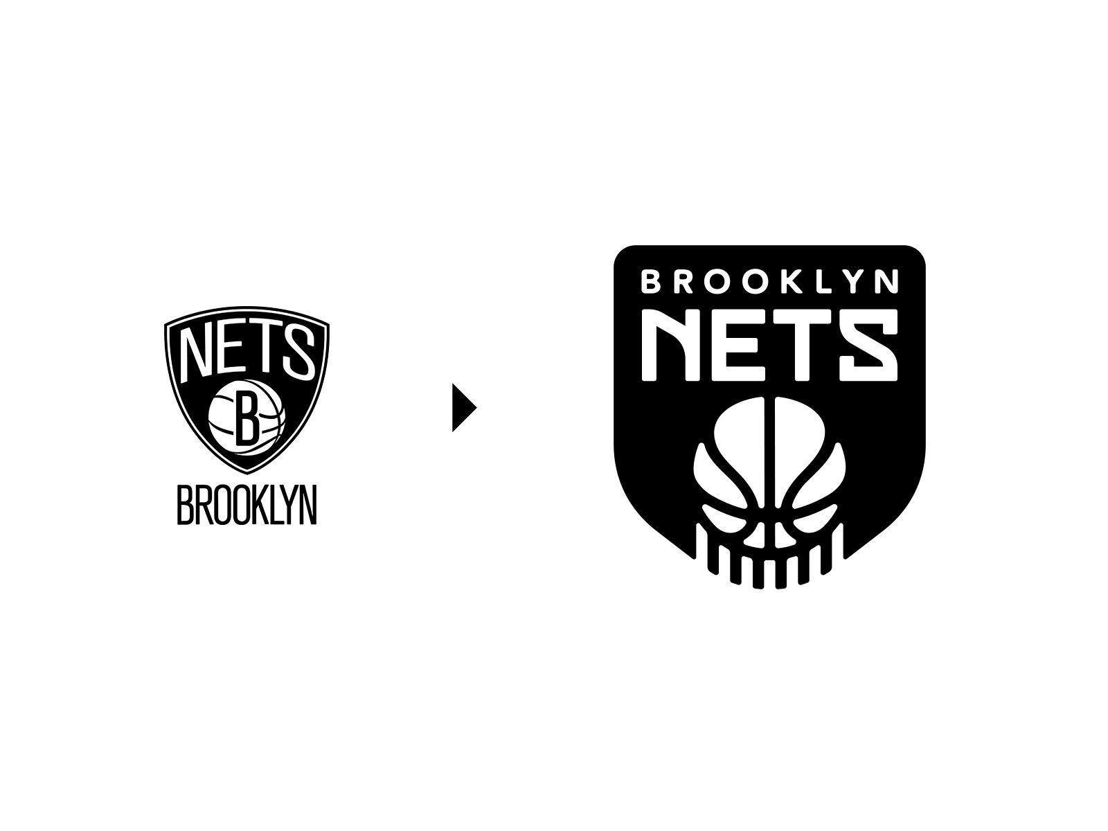 Brooklyn Nets Logo - Sports Logo Design - Brooklyn Nets (NBA) Logo Redesign by Dalius Stuoka on  Dribbble