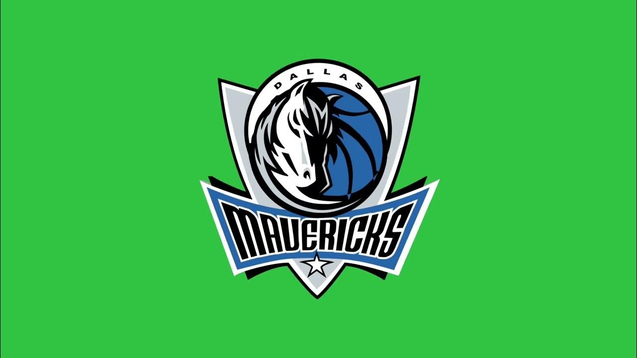 Dallas Mavericks Logo - Dallas Mavericks NBA ​Logo on a Green Screen | FREE HD GreenScreen (No  copyright)