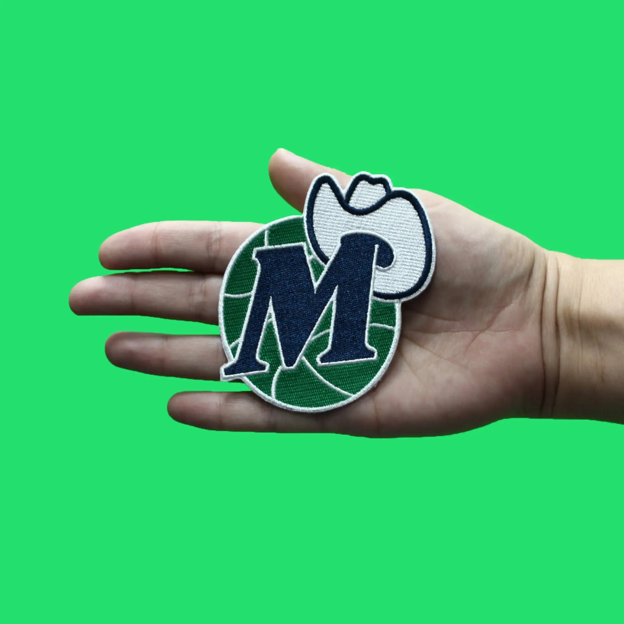 Dallas Mavericks Logo - Dallas Mavericks Patch Hardwood Classic Alternate Logo Embroidered Iron On