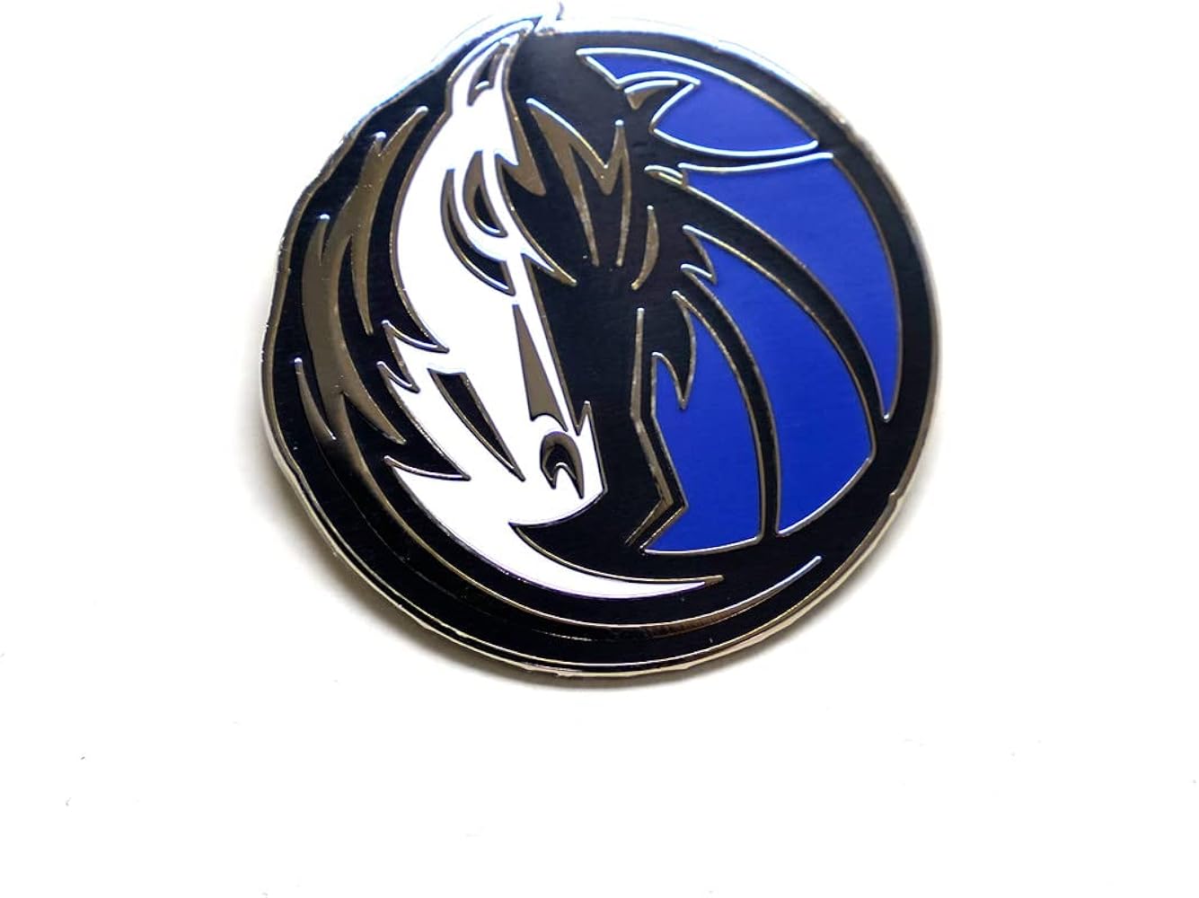 Dallas Mavericks Logo - Amazon.com: Dallas Mavericks Lapel Pin Primary Logo… : Sports & Outdoors