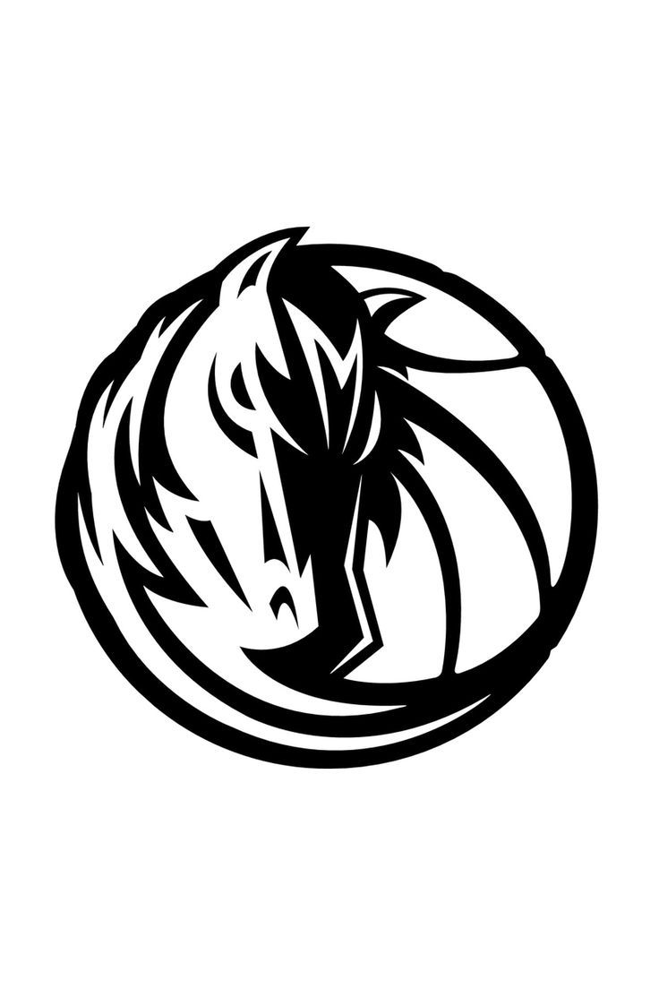 Dallas Mavericks Logo - MASCOT-054