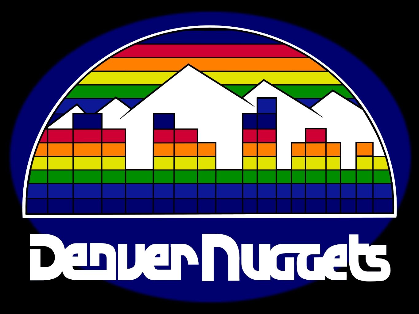 Denver Nuggets Logo - 12 Denver Nuggets ideas | denver nuggets posters, final four, denver nuggets  rainbow jersey