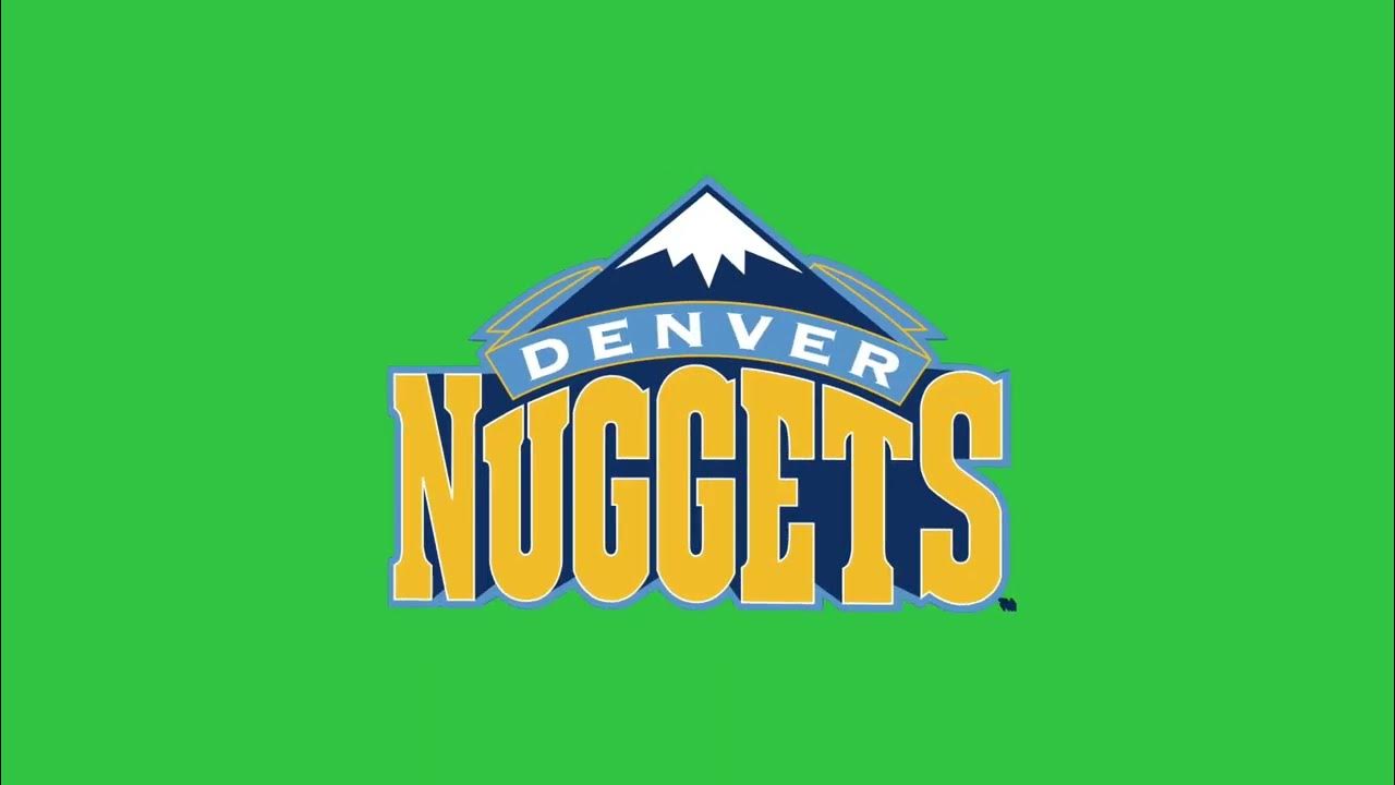 Denver Nuggets Logo - Denver Nuggets NBA ​Logo on a Green Screen | FREE HD GreenScreen (No  copyright)