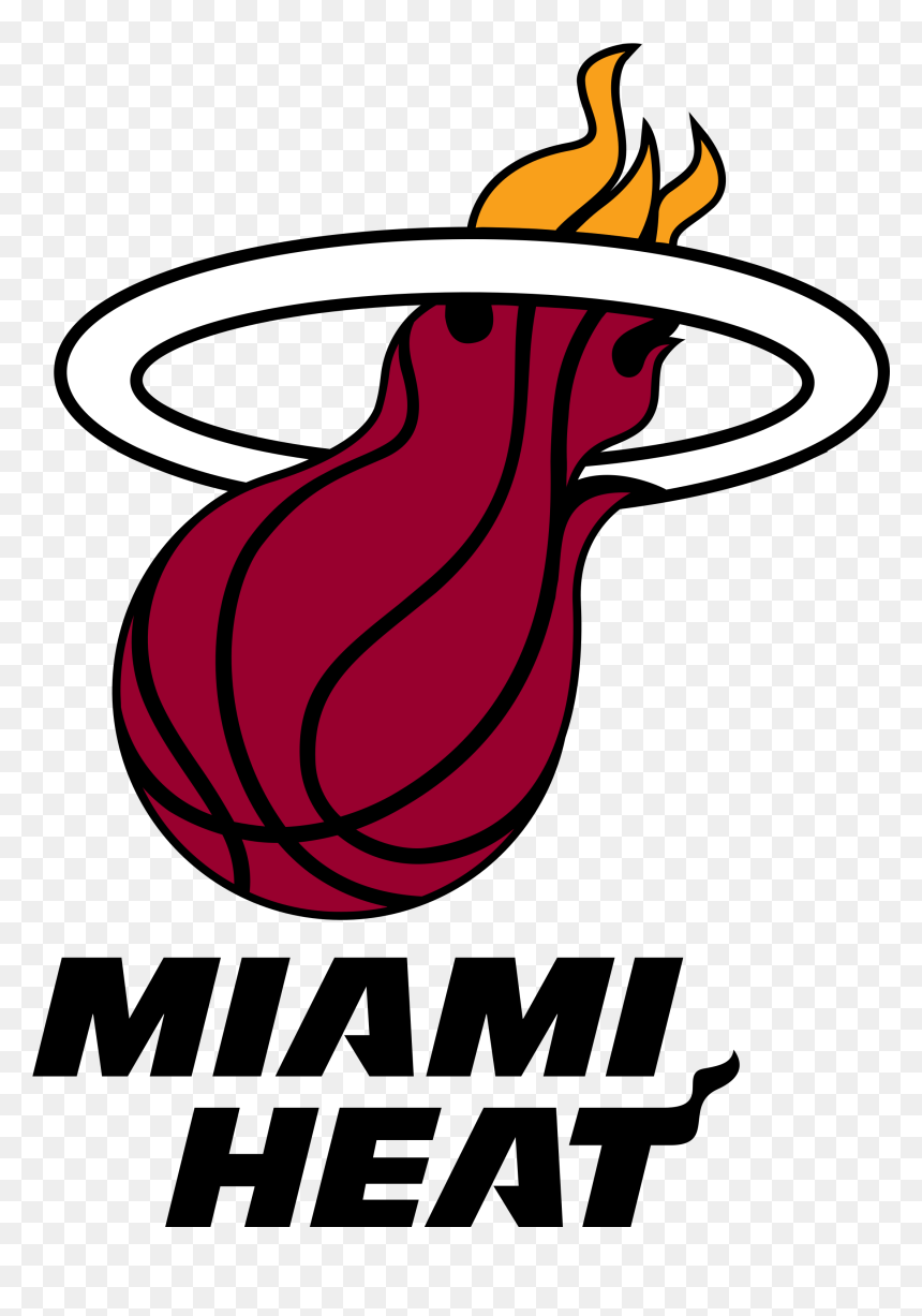 Miami Heat Logo - Miami Heat Logo, HD Png Download - vhv