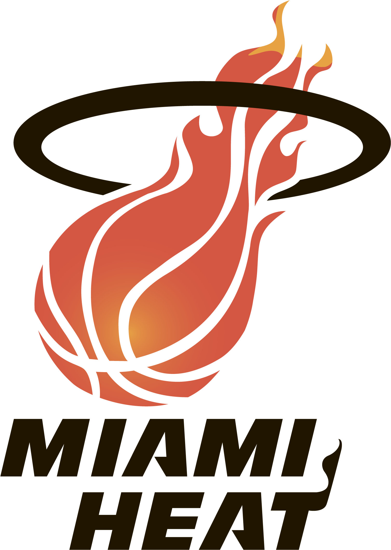 Miami Heat Logo - Miami Heat Logo Old - Miami Heat Alternate Logo - (3840x2160) Png Clipart  Download