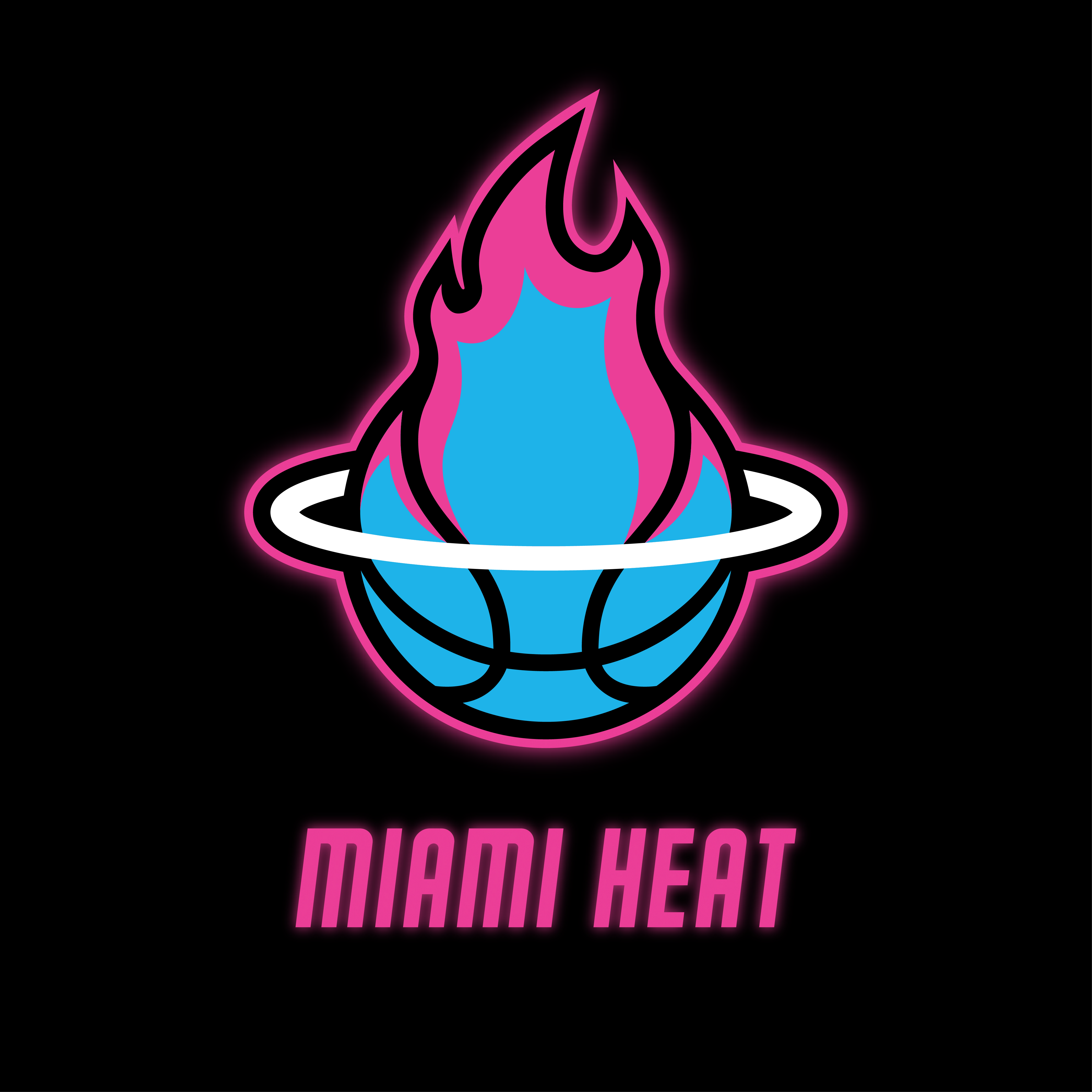 Miami Heat Logo - I made this concept logo. Thoughts? : r/heat