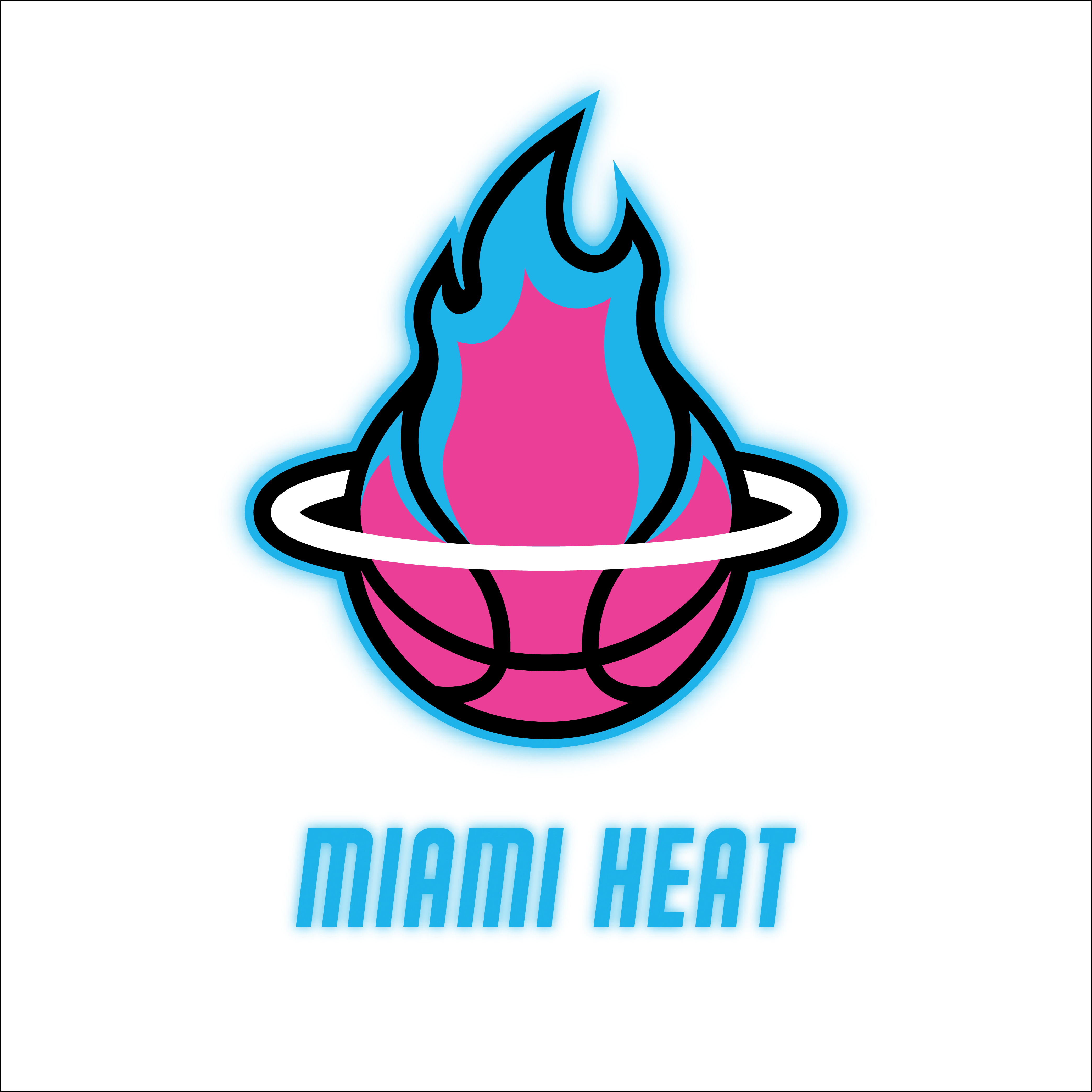 Miami Heat Logo - I made this concept logo. Thoughts? : r/heat