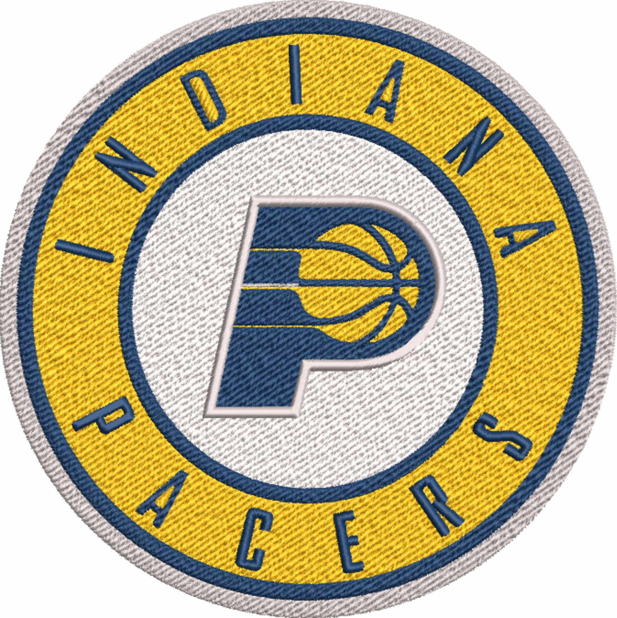 Indiana Pacers Logo - Indiana Pacers NBA Logo embroidery design -Gainbridge Fieldhouse Arena-  embroidery machine pattern embroidery file - instant download