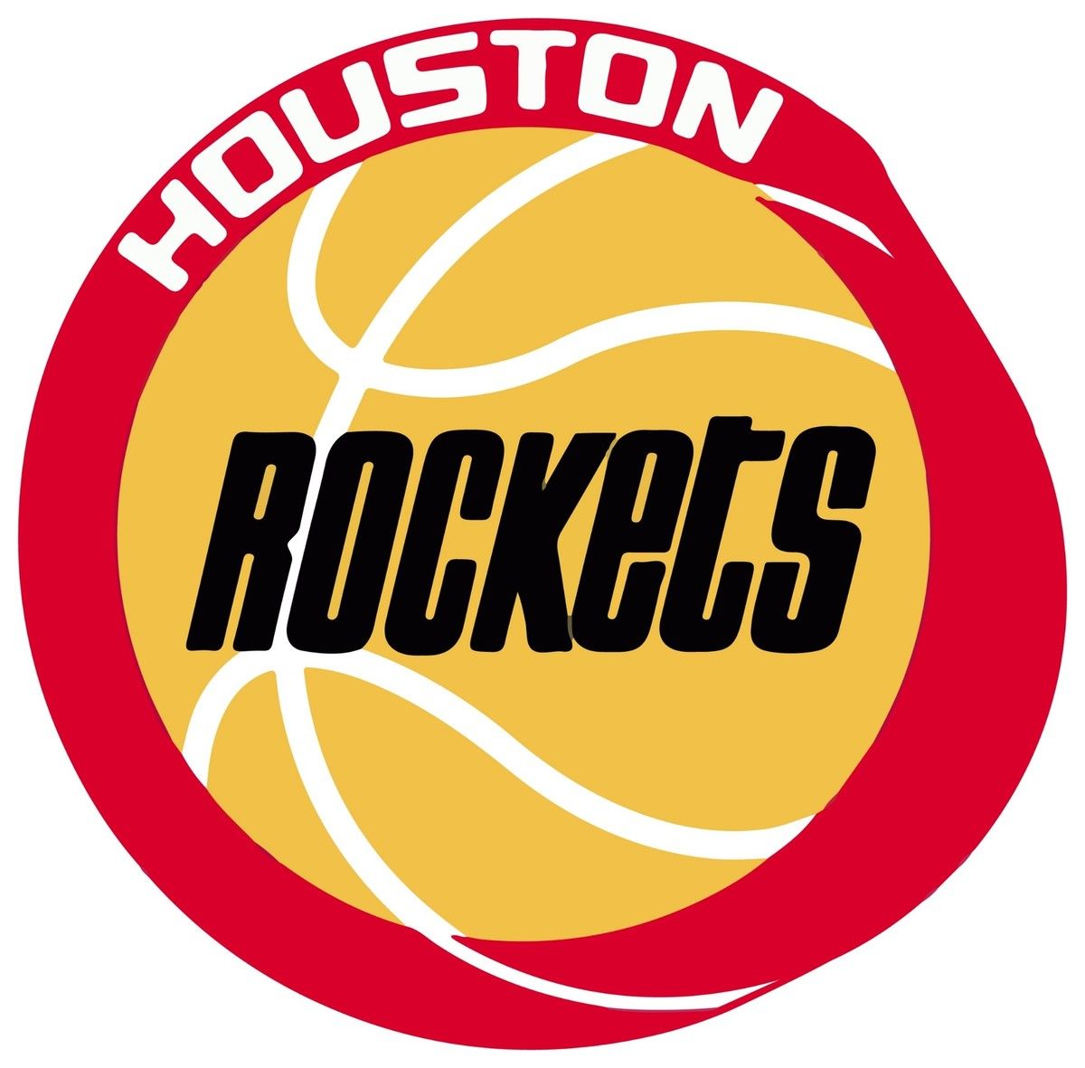 Houston Rockets Logo - Houston Rockets Throwback Logo Vinyl Decal / Sticker 10 Sizes!! with  TRACKING!!
