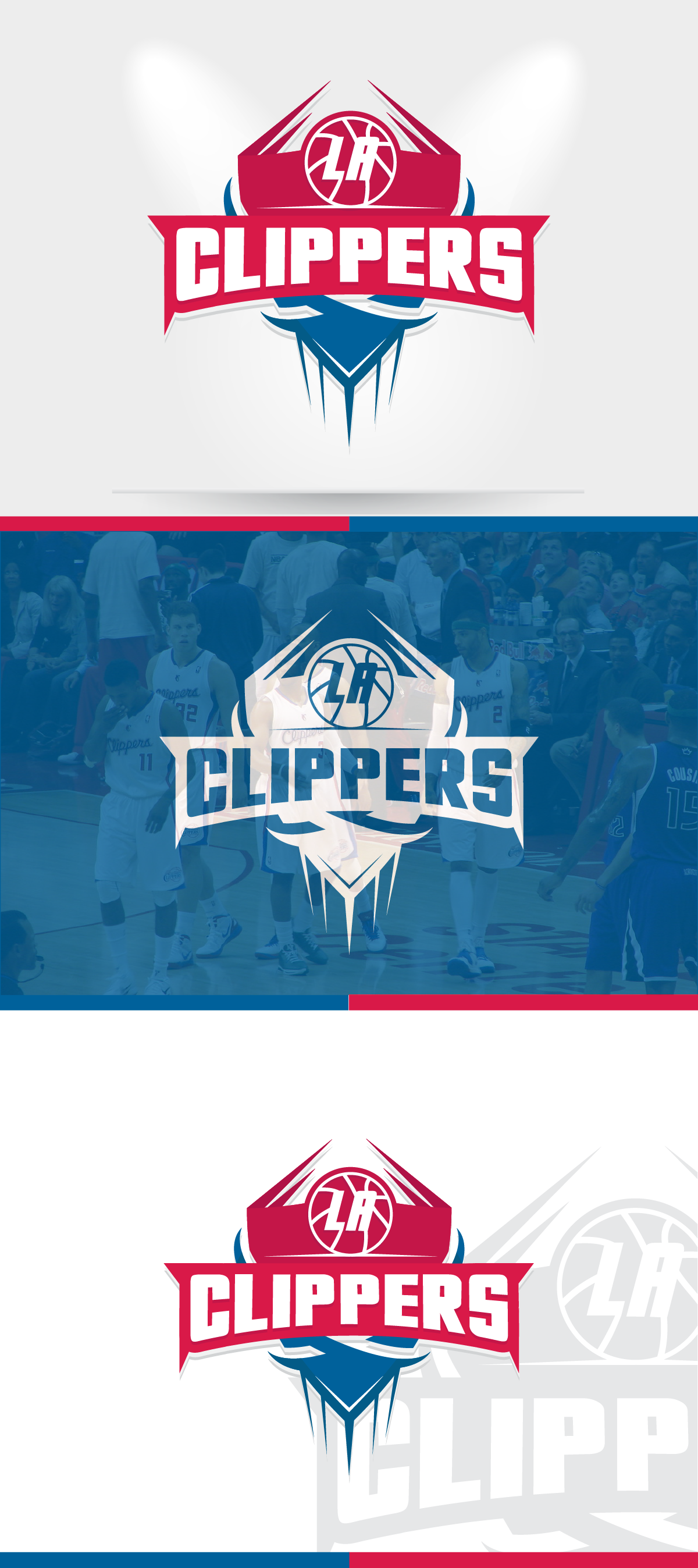 LA Clippers Logo - La Clippers - Unofficial Logo Redesign (1) | Images :: Behance