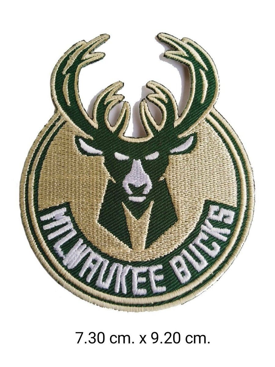 Milwaukee Bucks Logo - Milwaukee​ Bucks​ NBA​ logo for​ patch​ iron​ and​ sewing on Clothes
