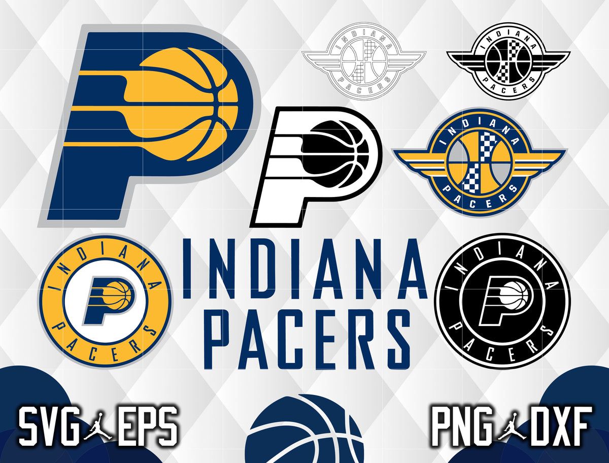 Indiana Pacers Logo - Bundle Indiana Pacers Logo svg eps dxf png file – lasoniansvg