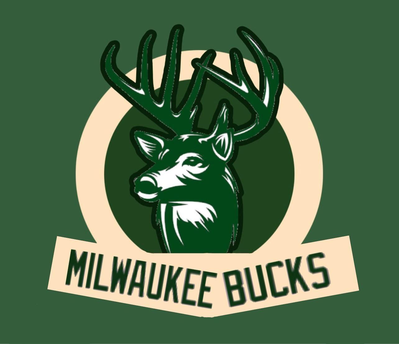 Milwaukee Bucks Logo - Made A Redesign Of The Milwaukee Bucks Logo The Title Of The Team Looks  Crooked But I Done My Best (Rate 1-10) : r/NBATalk