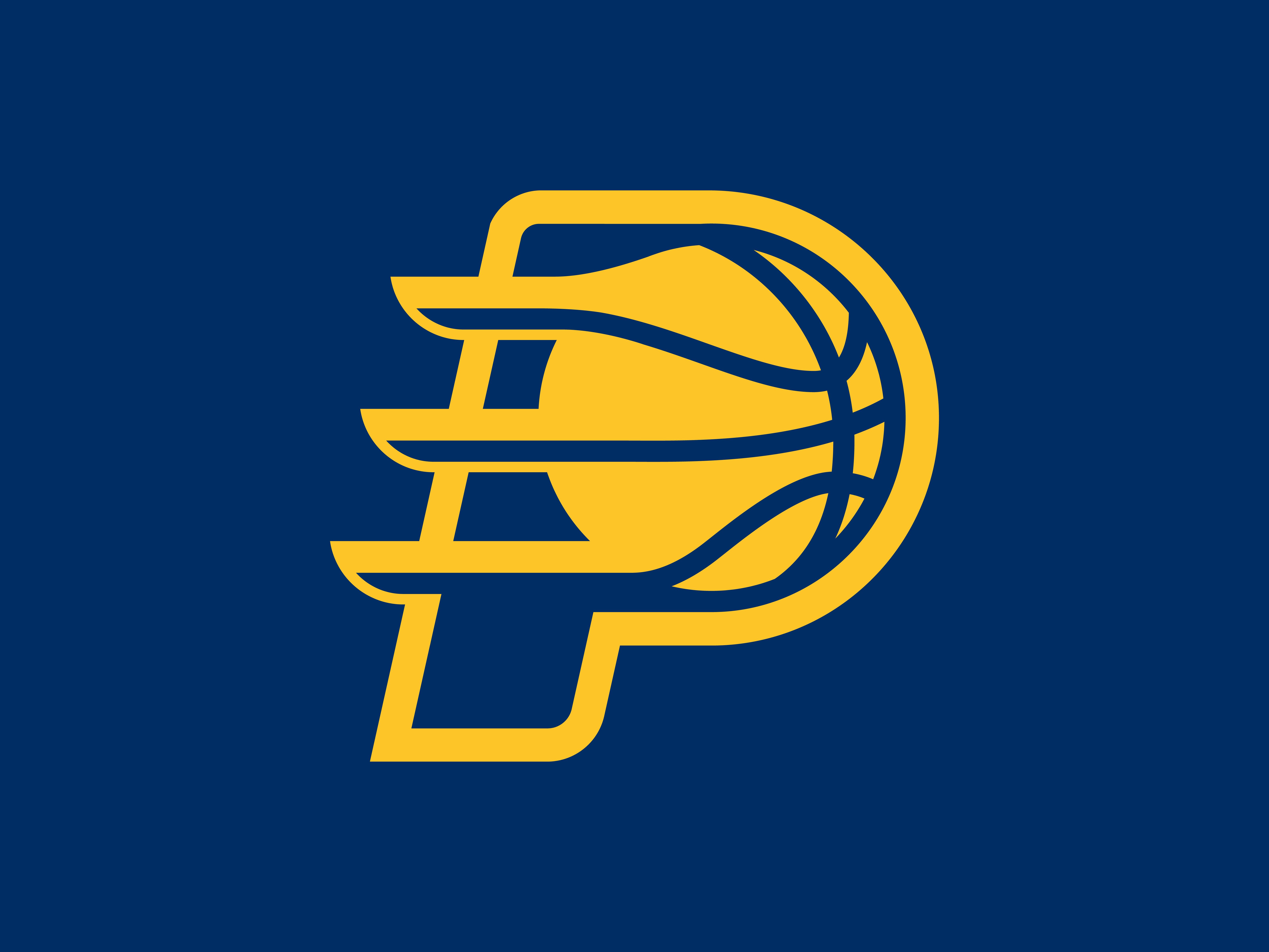 Indiana Pacers Logo - Indiana Pacers NBA Basketball Team P Letter Logo Mark Redesign by Murat Bo  on Dribbble