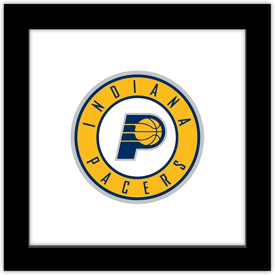 Indiana Pacers Logo - Amazon.com: Trends International Gallery Pops NBA Indiana Pacers - Global  Logo Wall Art Wall Poster, 12.00
