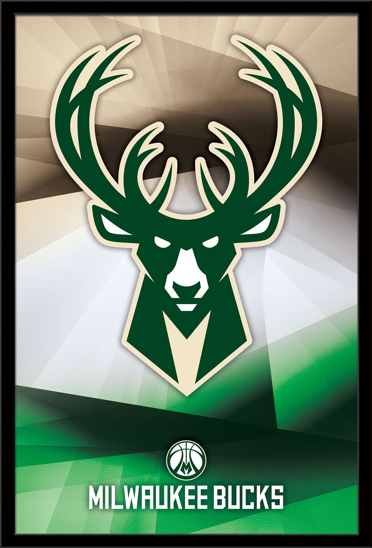 Milwaukee Bucks Logo - NBA Milwaukee Bucks - Logo Poster