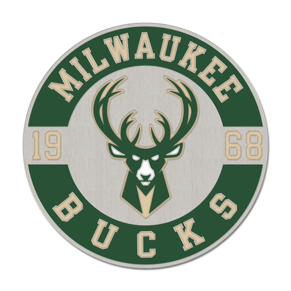 Milwaukee Bucks Logo - Milwaukee Bucks Round Enamel Pin Badge