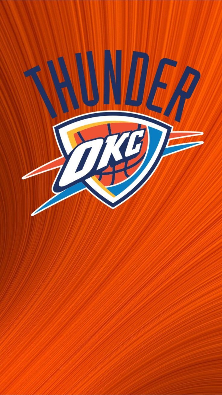 Oklahoma City Thunder Logo - okc #oklahoma #thunder #wallpaper #iphone # android