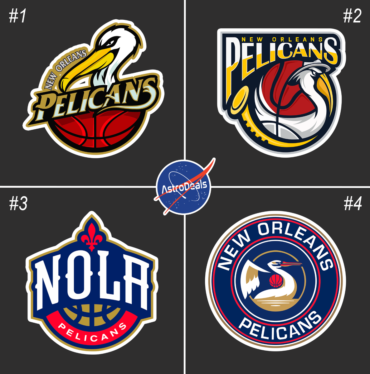 New Orleans Pelicans Logo - New Orleans Pelicans Basketball Team Logo NBA Sticker Vinyl Decal *Size:  3