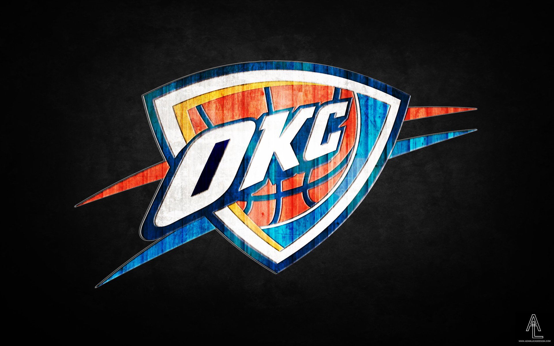 Oklahoma City Thunder Logo - Oklahoma City Thunder HD Sports Wallpaper: Bold and Electrifying