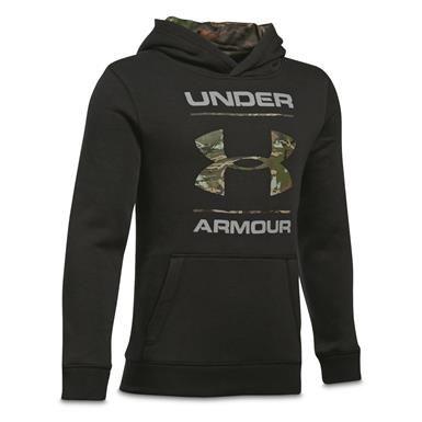 Camo Under Armour Logo - Under Armour Boys' Rival Camo Fill Logo Hoodie - 698819, Sweatshirts ...