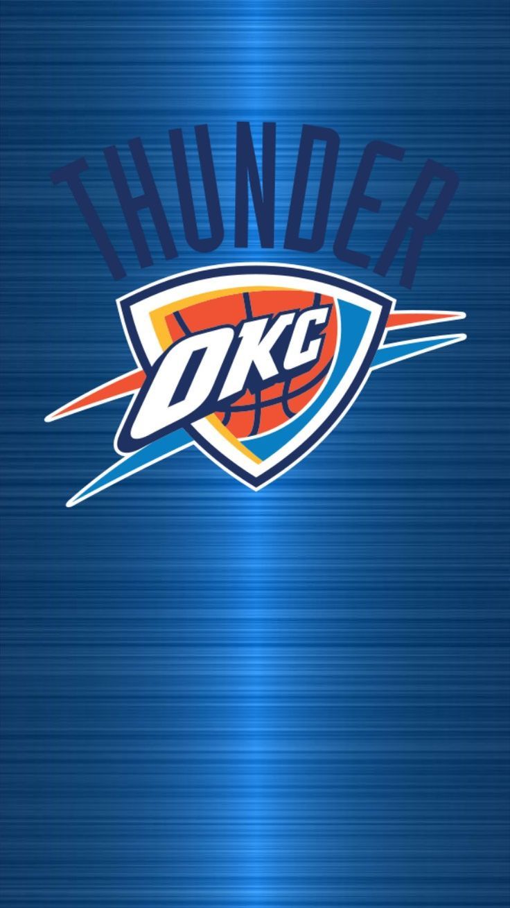Oklahoma City Thunder Logo - okc #oklahoma #thunder #wallpaper #iphone # android | Oklahoma city thunder  logo, Okc thunder, Thunder basketball