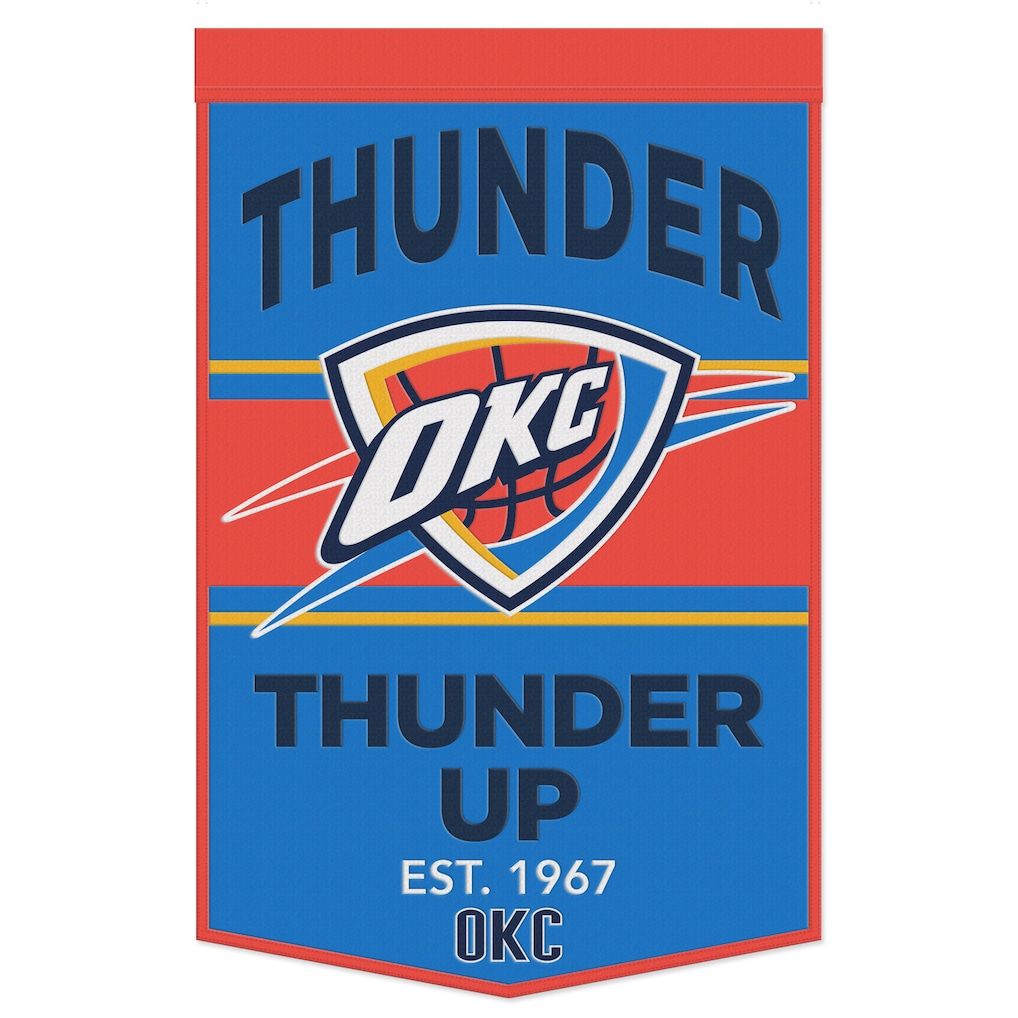 Oklahoma City Thunder Logo - Oklahoma City Thunder WinCraft 24