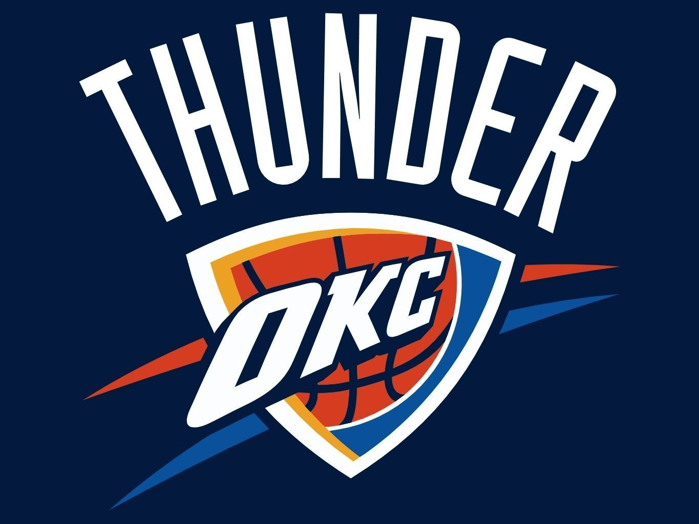 Oklahoma City Thunder Logo - Download Oklahoma City Thunder Sports Wallpaper