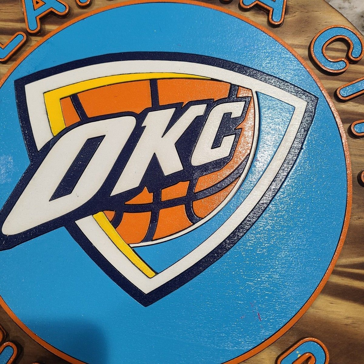 Oklahoma City Thunder Logo - 10
