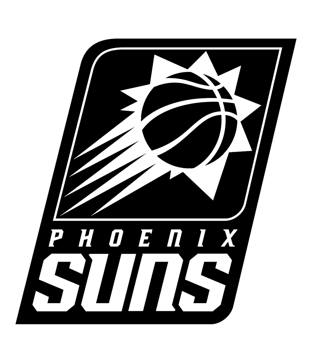 Phoenix Suns Logo - Phoenix Suns logo NBA Vinyl Decal Window Laptop Any Size Any Color