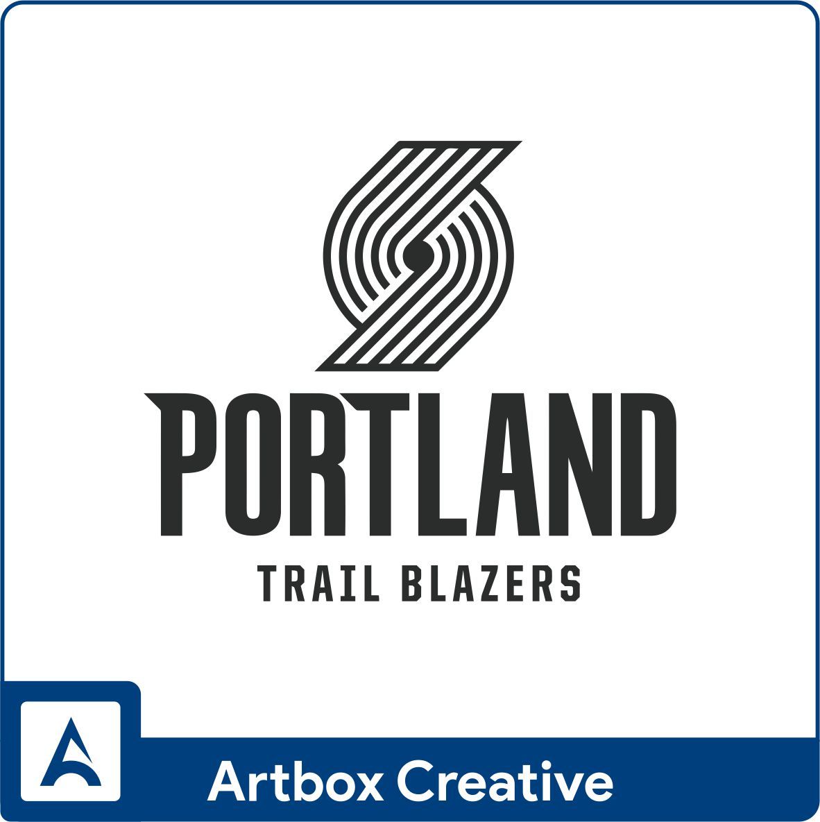 Portland Trail Blazers Logo - Portland Trail Blazers Logo - laser engraving designs - Logo Designs