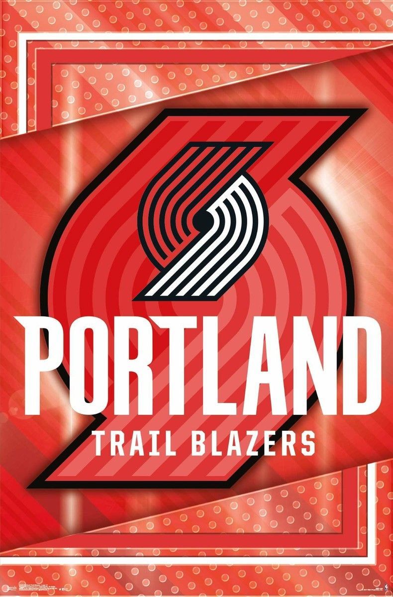 Portland Trail Blazers Logo - NBA Portland Trail Blazers - Logo Poster