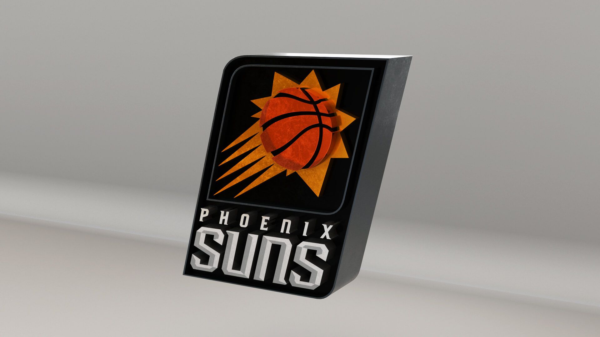 Phoenix Suns Logo - NBA Phoenix Suns Logo - 3D Model by guimart